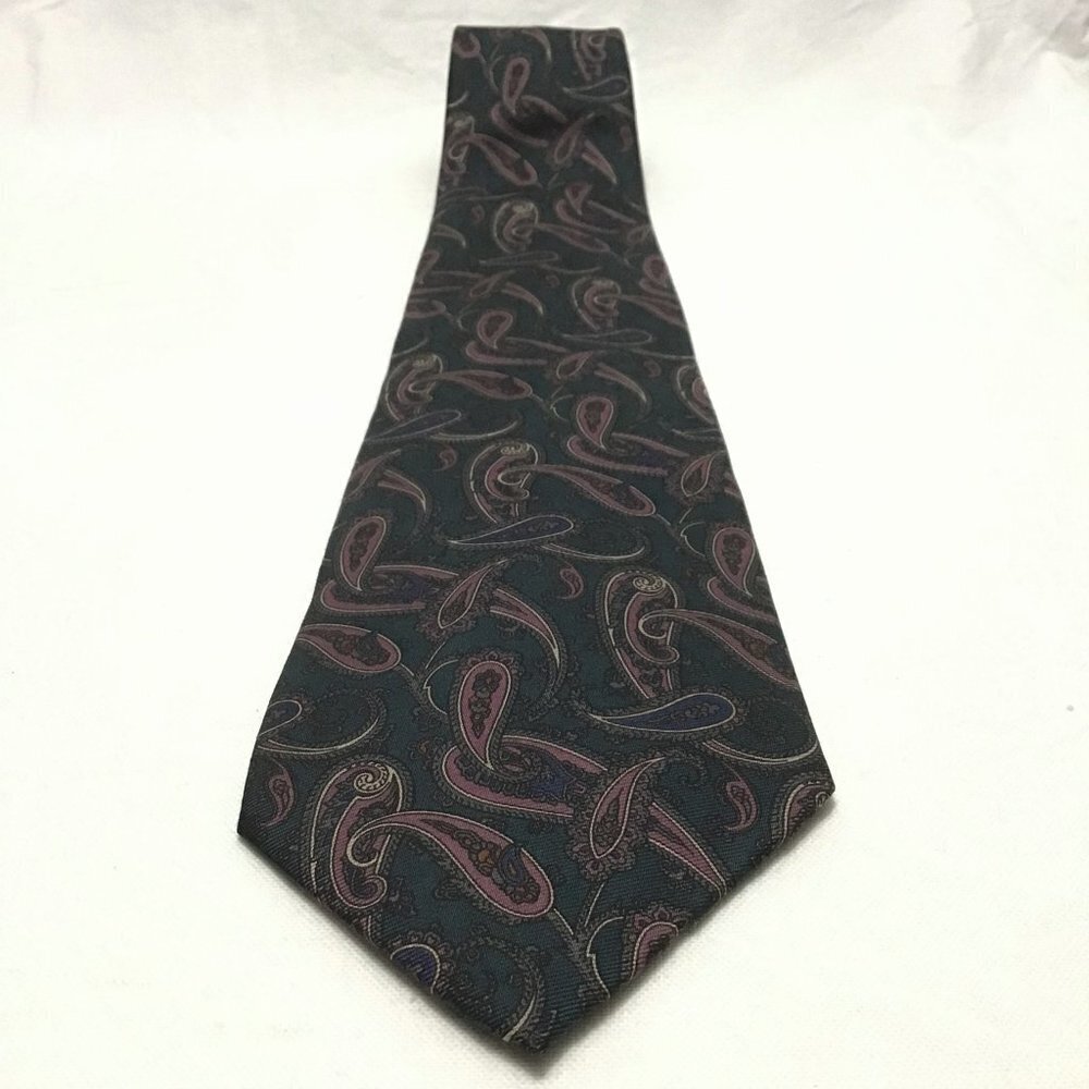 Vintage Bert Pulitzer Paisley Silk Neck Tie